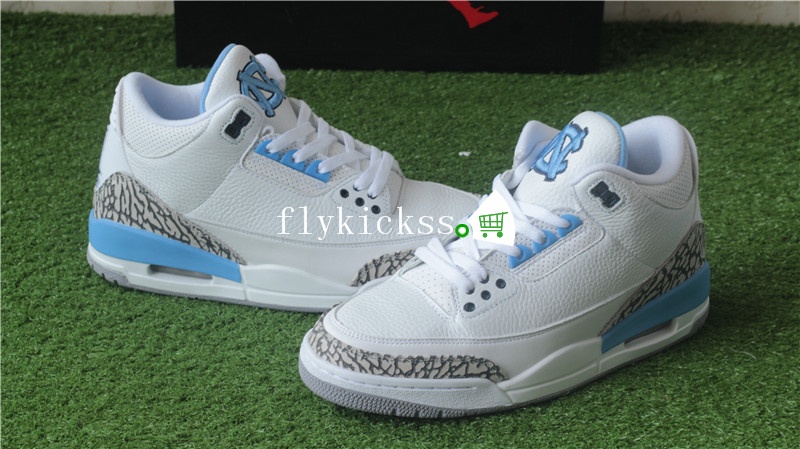 Air Jordan 3 Retro White Blue Cement